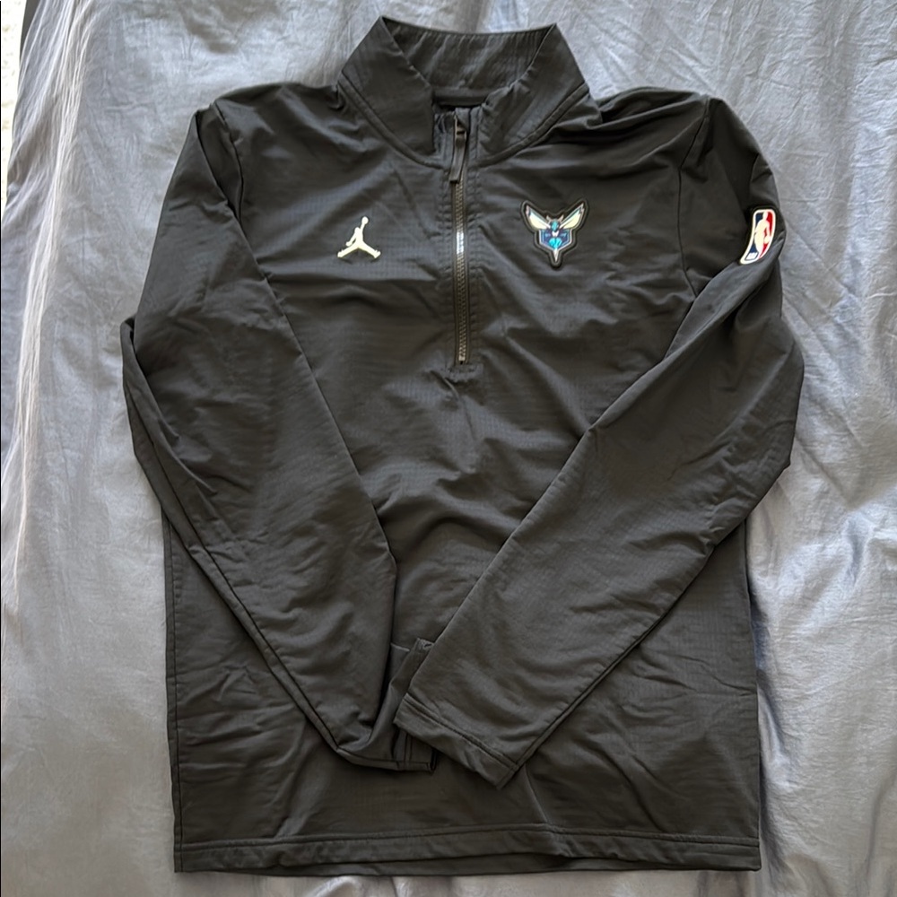 Jordan Black NBA Half-Zip Jacket